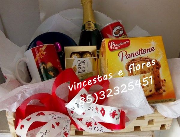 Cesta natalina especial luxo